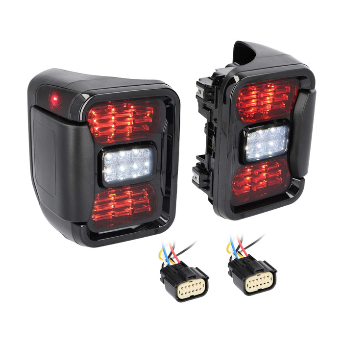 Metra JP-TL06S Smoked Taillight IP67 for Select Jeep Gladiator JT 2020-Up (Pair)