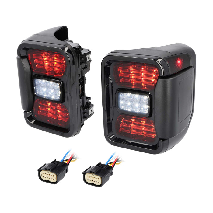 Metra JP-TL06S Smoked Taillight IP67 for Select Jeep Gladiator JT 2020-Up (Pair)
