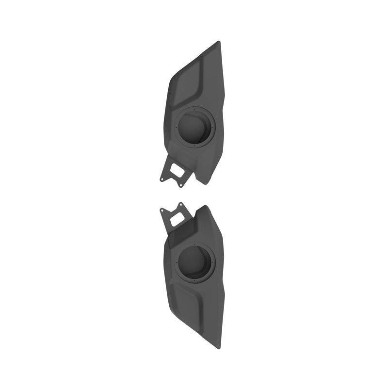 Metra MPS-RZPRO-DP 6.5" Door Pod UV-Protected Kit for Select Polaris RZR Pro XP 2020-Up Black Finish