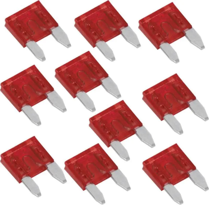 MINIF40 10 Pack Mini Blade Fuses ATM 40 Amp For Auto Car Motorcycle & more 40A The Wires Zone