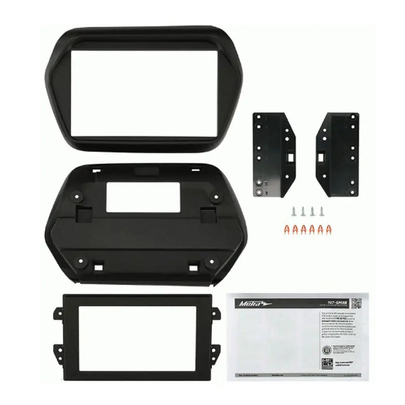 Metra 107-GM3B Dash Kit for Pioneer DMH-C2550NEX Radios for Chevrolet Camaro 2016 - Up Matte Black Metra