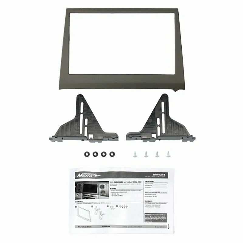 Metra 108-CH4DK Multimedia Dash Kit for Pioneer DMH-C5500NEX 8" Radio for 2006-2007 Jeep Commander Metra