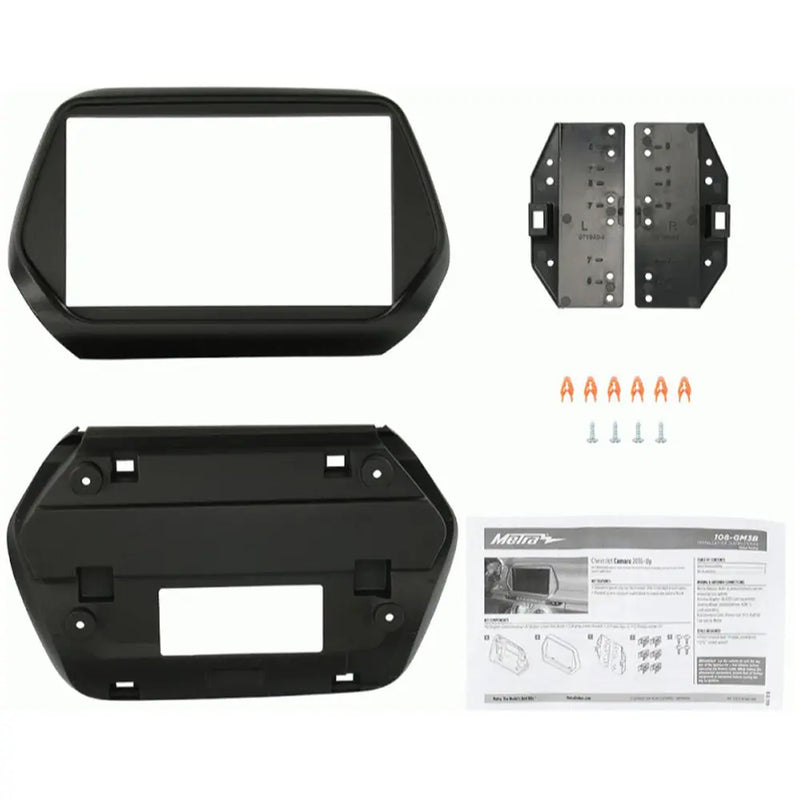 Metra 108-GM3B for Pioneer 8" Radio Dash Kit For Chevrolet Camaro 2016-up Matte Black Metra