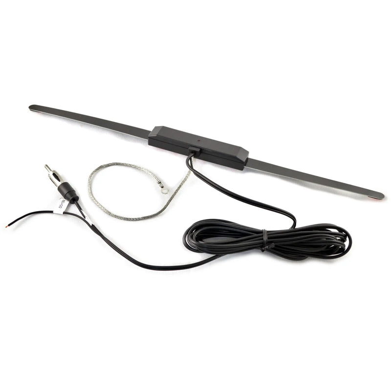 Metra 44-UA200 Universal Amplified Glass Mount AM/FM Bands Car Antenna Metra