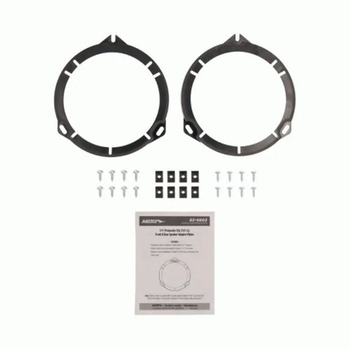 Metra 82-6603 5.25" Speaker Adapter Plates for Dodge Ram Promaster City 2015-Up Metra