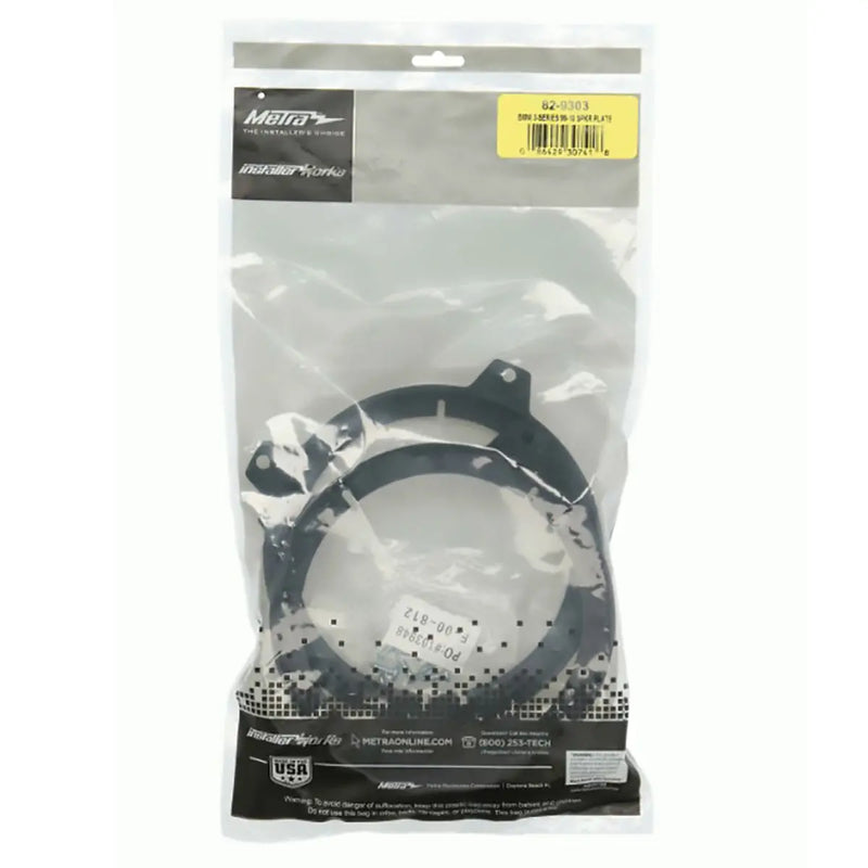 Metra 82-9303 5.25-Inch Speaker Adapter for select 1999-2010 BMW 3-Series Vehicles Metra