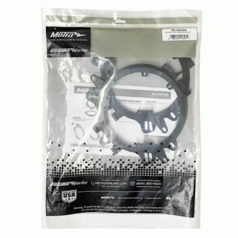 Metra 82-UNIV65 6" to 6.75" Inch Universal Speaker Adapter (Pair) Metra