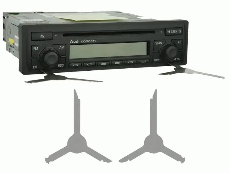Metra 86-9001 Radio Removal Tool for Select 1998-2006 Audi/Mercedes/VW Metra