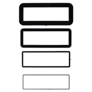 Metra 89-30-0900 Single DIN Trim Ring 1/8", 1/4", 1/2", 3/4" (4/pack) Metra