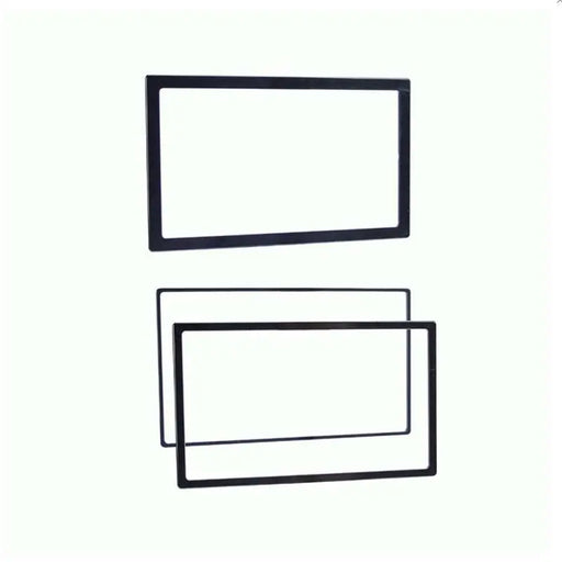 Metra 89-50-0900 Double DIN Trim Ring Borders 1/8", 1/4", 3/8" (3/pk) Metra