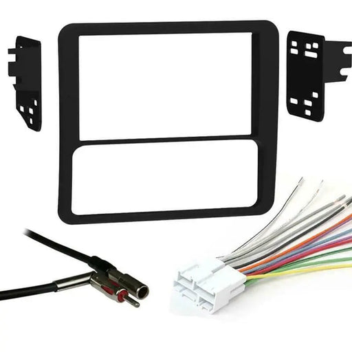 Metra 95-3027 2-Din Dash Kit Combo for Select Chev GMC Isuzu Small Trucks 98-02 Metra
