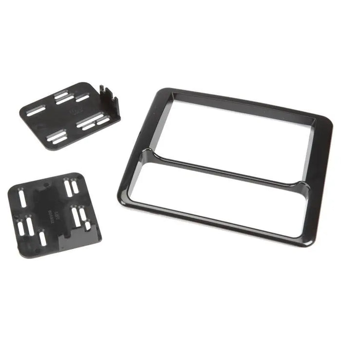 Double DIN Radio Install Dash Kit + Wiring Harness – For GM Trucks & SUVs, Metra 95-3027 Kit