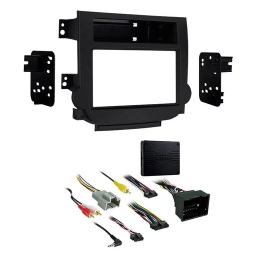 Metra 95-3318B Black 2-DIN Dash Kit for Select 13-up Chevrolet Malibu Metra
