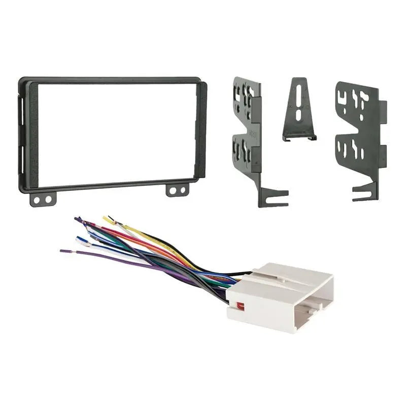 Metra 95-5026 Double DIN Stereo Dash Kit Combo for Select 2004-06 Ford Metra