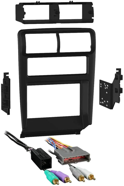 Metra 95-5703B 2-DIN Dash Kit + Amp Harness Combo for 1994-2000 Ford Mustang Metra