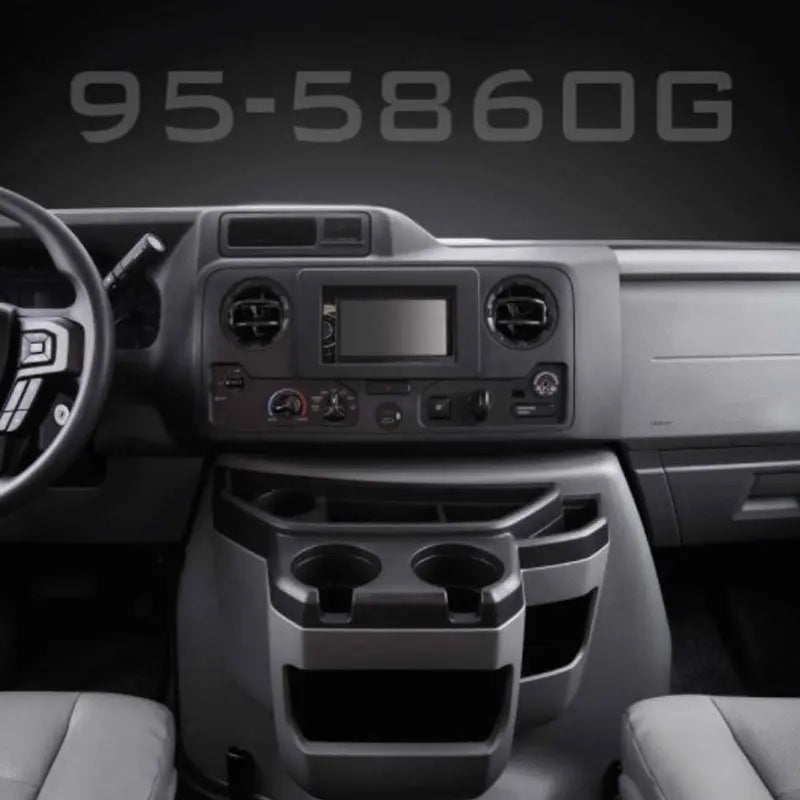 Metra 95-5860G Double DIN Stereo Installation Kit for Ford E-Series Cutaway 2021 Metra