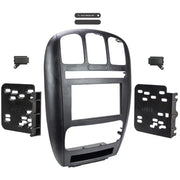 Metra 95-6539 2-Din Dash Kit Combo 2002-07 Dodge Caravan Chrysler Town & Country Metra