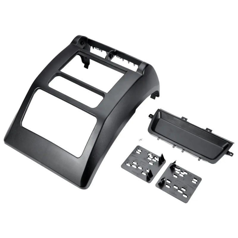 Metra 95-6541 Matte Black Double DIN Dash Kit Combo for 2003-2006 Jeep Wrangler Metra