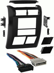 Metra 95-6549 2-DIN Dash Kit For Select 97-02 Jeep Wrangler w/ Harness Combo Metra