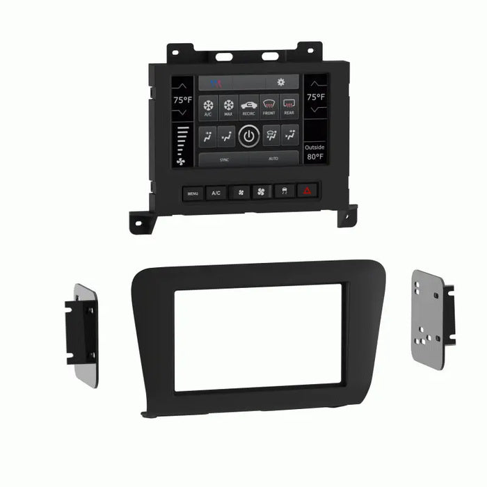 Metra 95-6552B 7" inch Double DIN Dash Kit for Select 2015-Up Dodge Charger Vehicles Metra