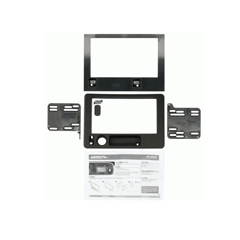 Metra 95-6555B Double DIN Car Stereo Dash Kit for 19941997 Dodge Ram (4" tall) Metra