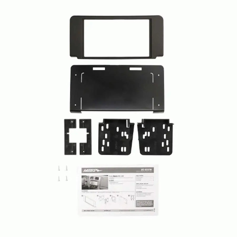 Metra 95-6557B Double DIN Car Dash Kit For Dodge Dakota 2005-2007 Matte Black Metra