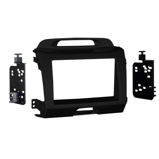 Metra 95-7344CH Double DIN Dash Kit for select 2011-2016 Kia Sportage - Charcoal Metra