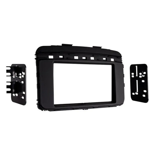 Metra 95-7366B Black Double DIN Dash Kit for 2016-up Kia Sorento Metra