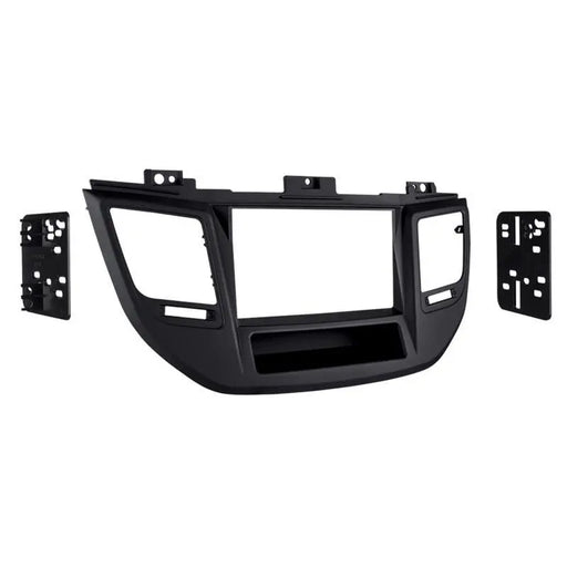 Metra 95-7369B Black Double DIN Dash Kit for 2016-up Hyundai Tucson Metra