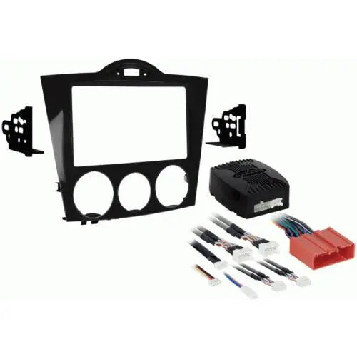 Metra 95-7510HG Gloss Black Double DIN Dash Kit for 04-08 Mazda RX-8 Metra