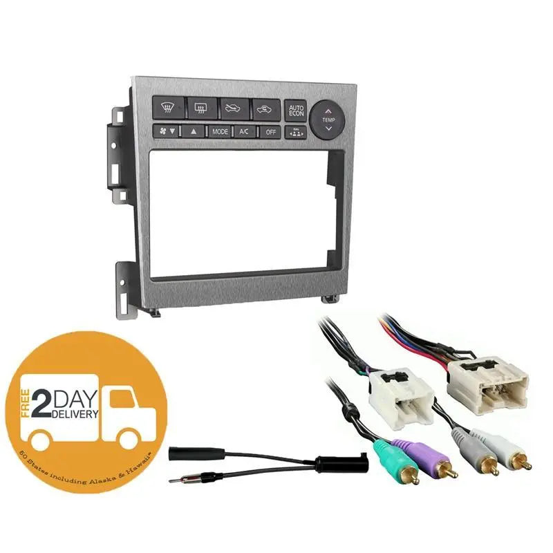 Metra 95-7605A Dash Kit + Harness + Antenna Adapter for Select Infiniti G35 Metra