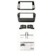Metra 95-7638 Double DIN Dash Kit for Nissan Sentra 2020-Up (Gloss Black) Metra
