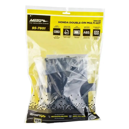 Metra 95-7801 2-DIN Dash Kit + Harness for Select Acura/Honda/Isuzu Metra
