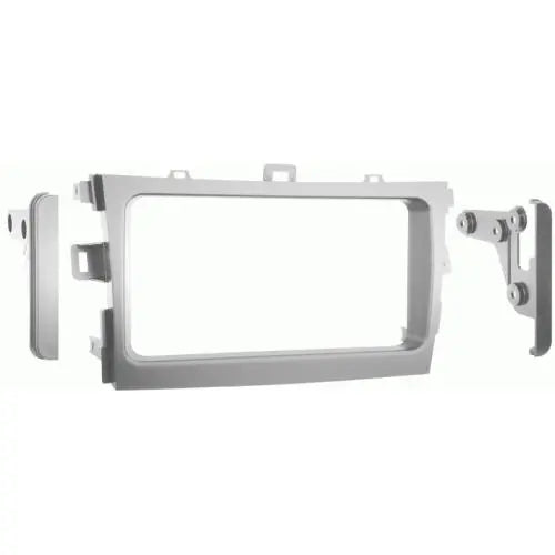 Metra 95-8223S Silver Double DIN Dash Kit for 2009 Toyota Corolla Metra