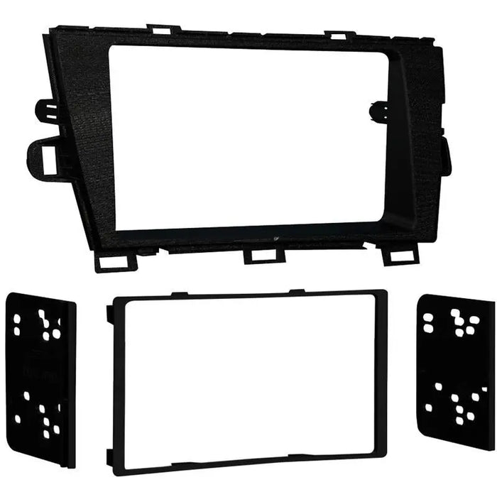 Metra 95-8226B Black Double DIN Dash Kit for Select 10-up Toyota Prius Metra