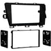 Metra 95-8226B Black Double DIN Dash Kit for Select 10-up Toyota Prius Metra
