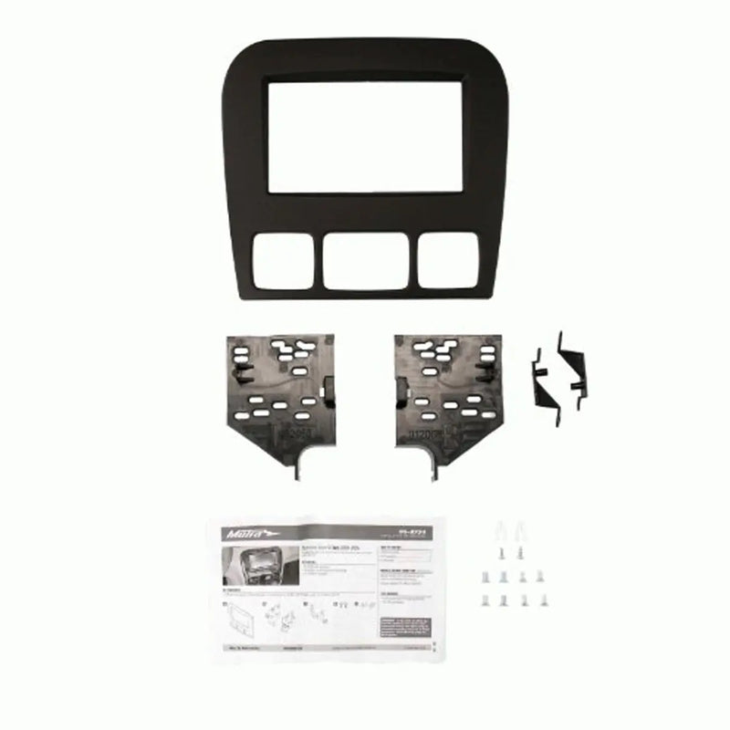 Metra 95-8734B S Class Double Din Dash Kit for Select 2000-2006 Mercedes-Benz Vehicles Metra