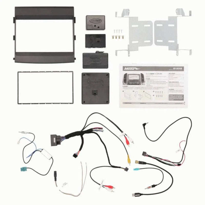Metra 95-9610B 2Din Dash Kit with amp for 2011-2016 Porsche Cayenne (958) Vehicles Metra