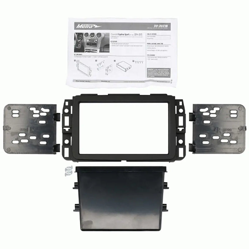 Metra 99-3031B 1DIN Dash Kit for Select 2014-2015 Chevrolet Captiva Sport Vehicles Metra