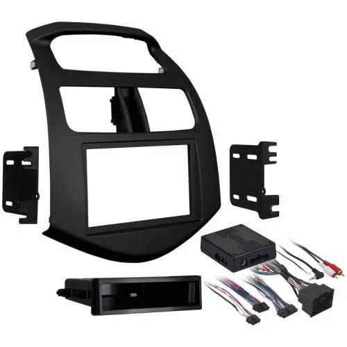 Metra 99-3309B Single/Double DIN Dash Kit for 2013-up Chevrolet Spark Metra
