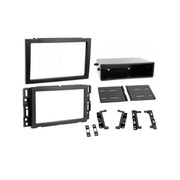 Metra 99-3321B Single/Double DIN Matte Black Stereo Dash Kit with Pocket Metra