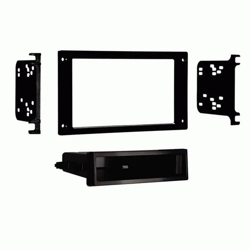 Metra 99-5025 2-Shaft to Single DIN Dash Kit for 1987-93 Ford Mustang Metra
