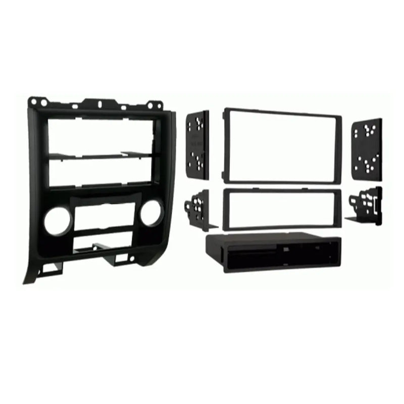 Metra 99-5814HG Single/Double DIN High Gloss Black Stereo Dash Kit With Pocket Metra