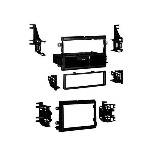 Metra 99-5815 Single/Double DIN Black Stereo Installation Dash Kit with Pocket Metra