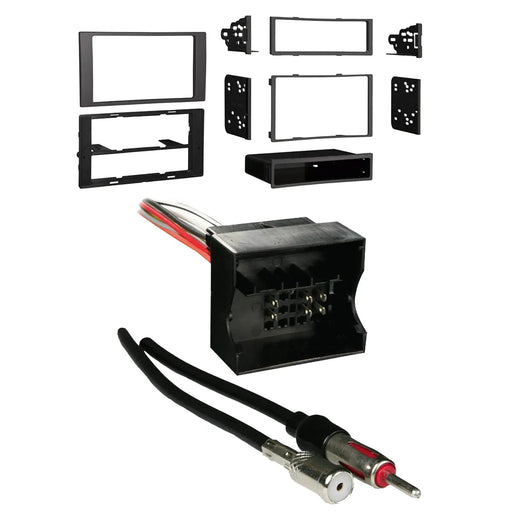 Metra 99-5824CH 1 or 2 DIN Dash Kit w/ Wiring Harness & Antenna Adapter for Ford Vehicles Metra
