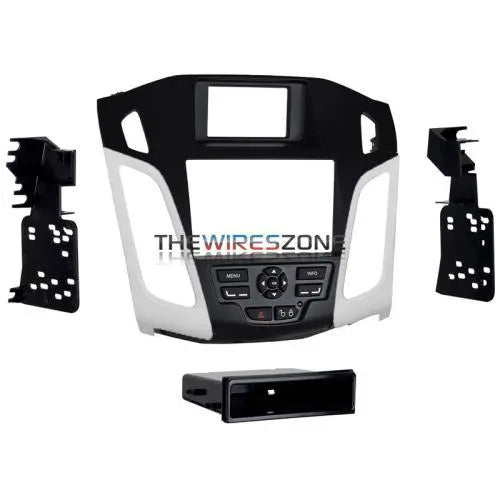 Metra 99-5827W Single/Double DIN Dash Kit w/ White Vent for Ford Focus Metra