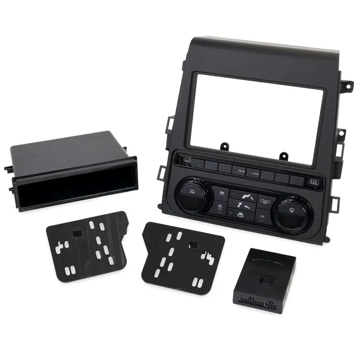Metra 99-5854B Single or Double DIN Dash Kit for Ford Fusion 2013-2019 (with single zone climate controls) Metra