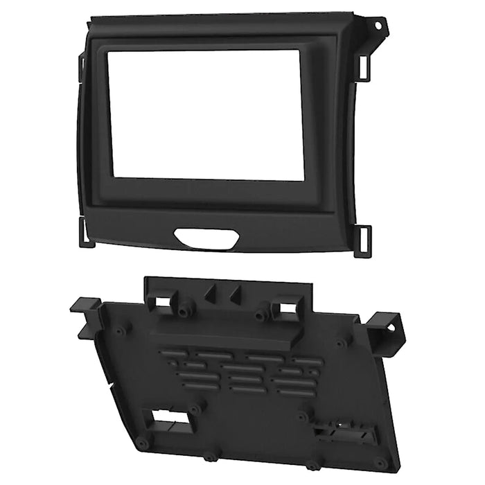 Metra 99-5857B 1 or 2- DIN Car Stereo Dash Kit Fits Select 2019-up Ford Ranger Vehicles with 4.2" Screen Metra