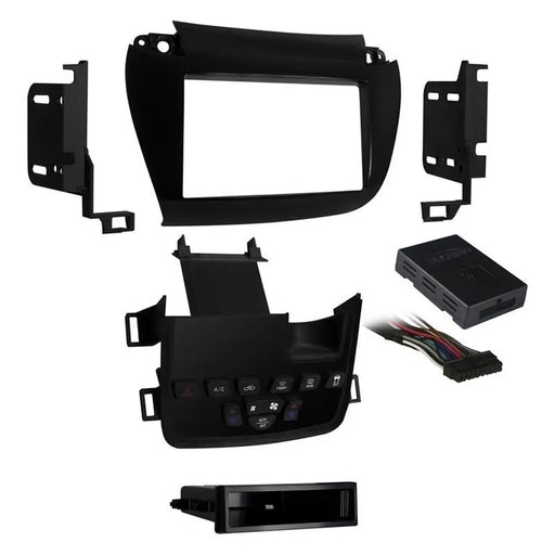 Metra 99-6520B Black 1 or 2 DIN Dash for Dodge Journey with Antenna Adapter Metra