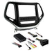 Metra 99-6526S Silver Double DIN Dash Kit for Select Jeep Cherokee Metra